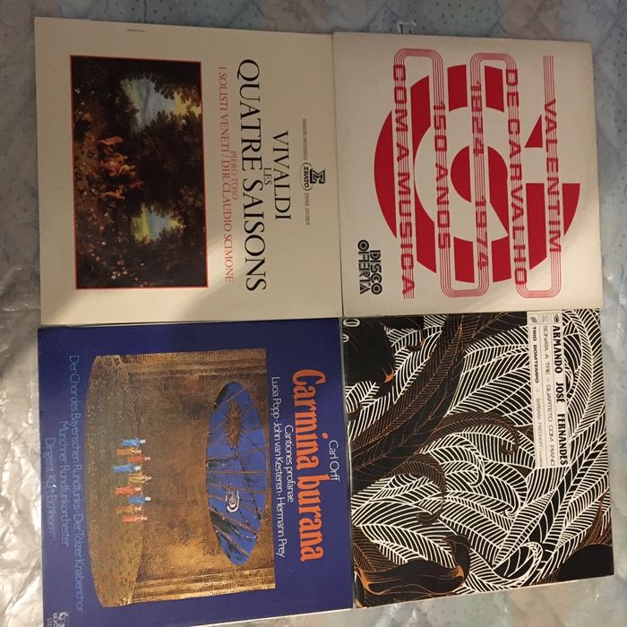 Discos de vinil clássicos