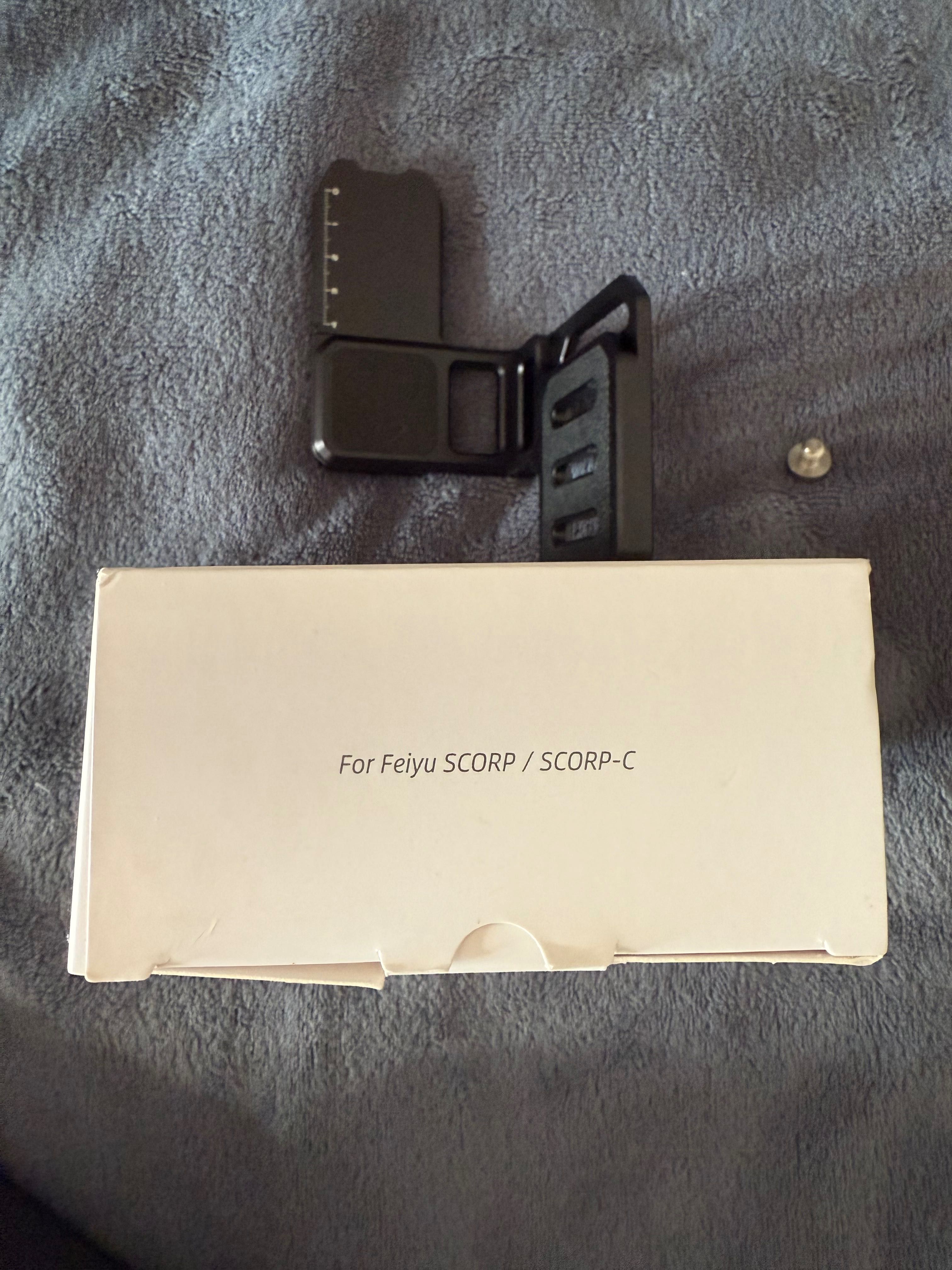 Feiyutech Scorp Portrait Quick Release Plate