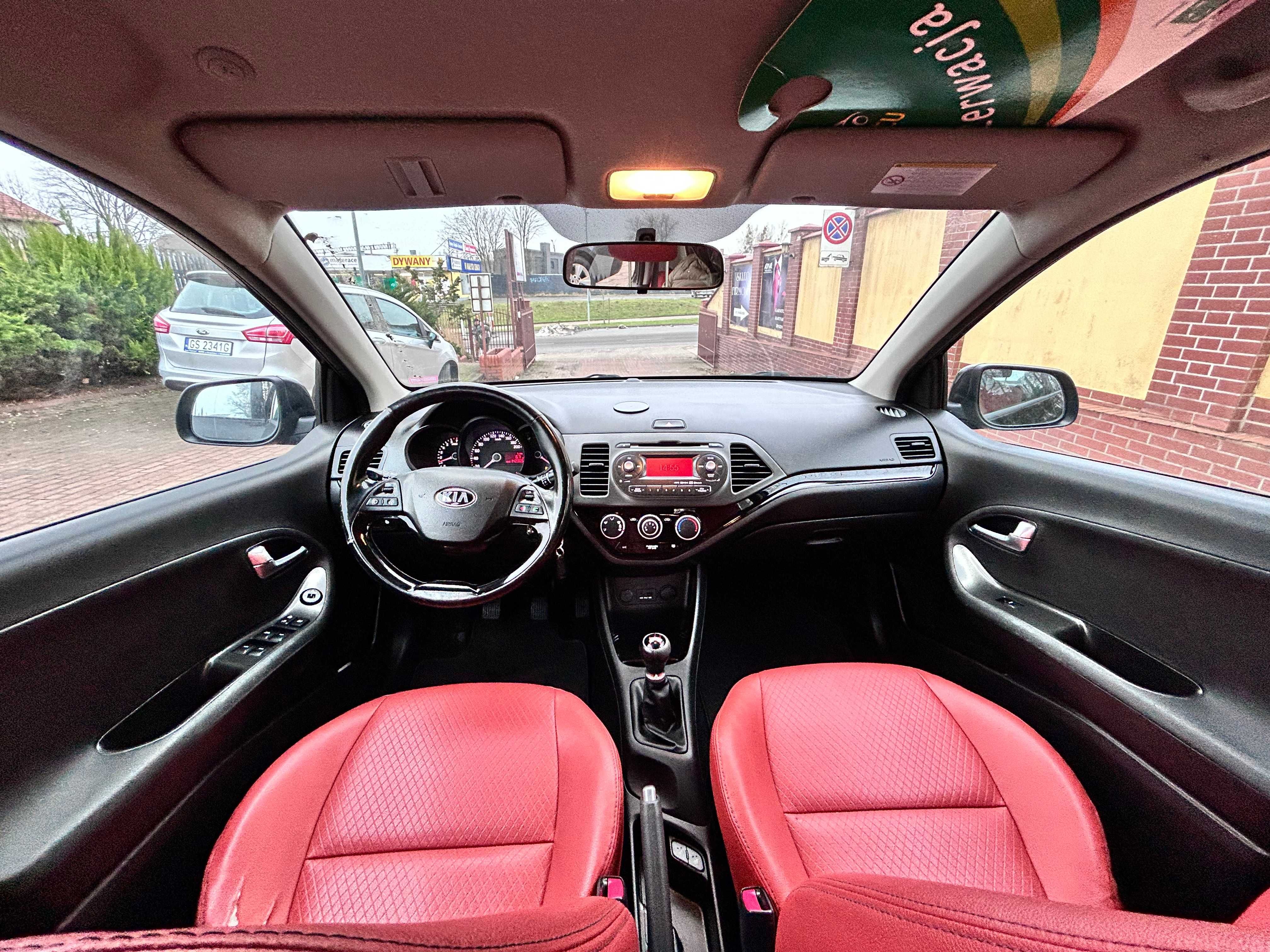 Picanto XL bezwypadkowe skóry grzana kierownica fotele klima zamiana