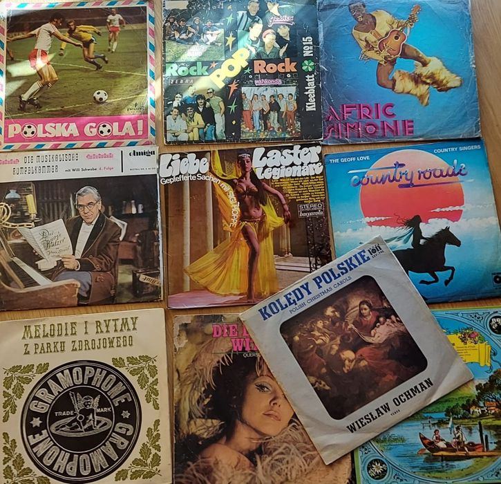 Płyty winylowe 10 sztuk