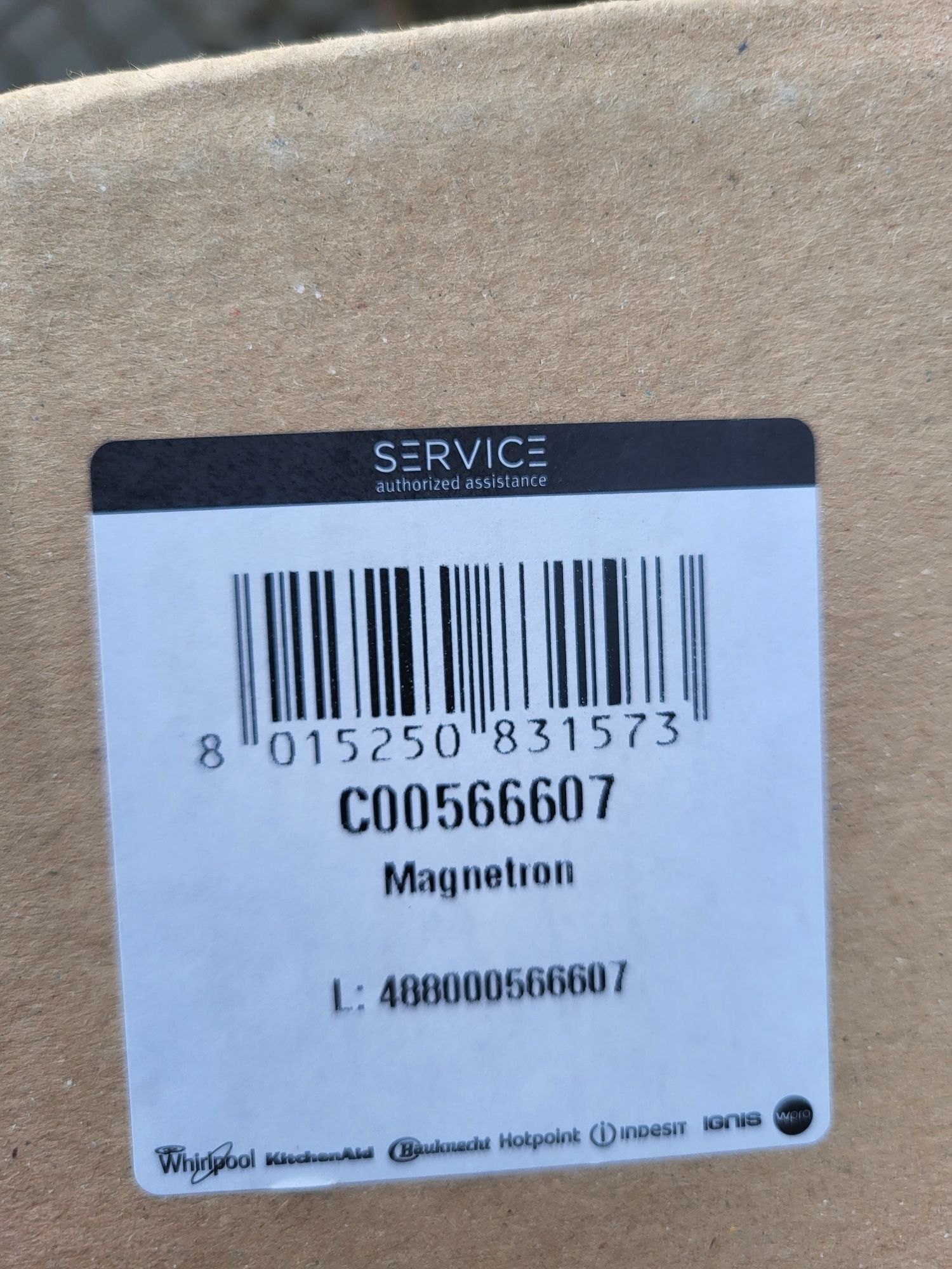 Magnetron części do mikrofalówki Whirlpool c00566.607