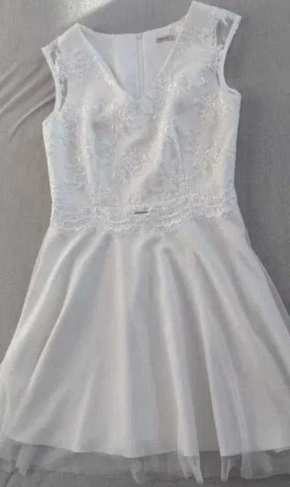 Suknia na ślub cywilny Suknia ślubna Suknia na poprawiny Elegancka