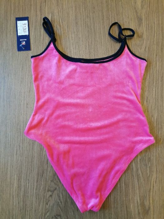 Body FILA Leya Bodysuit Fuchsia Purple różowe M