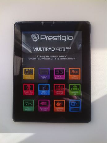Планшет Prestigio 4 ultra quad 8.0 3G