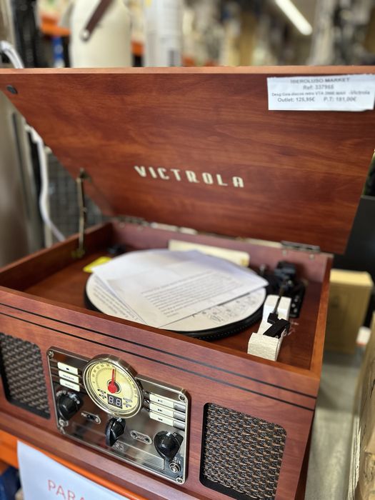 Gira Discos Victrola 6 em 1