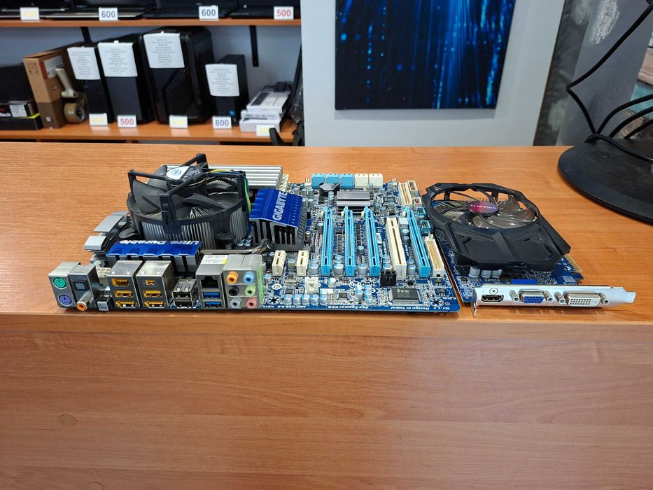 Płyta Główna GA I7 serwer + RAM + VGA