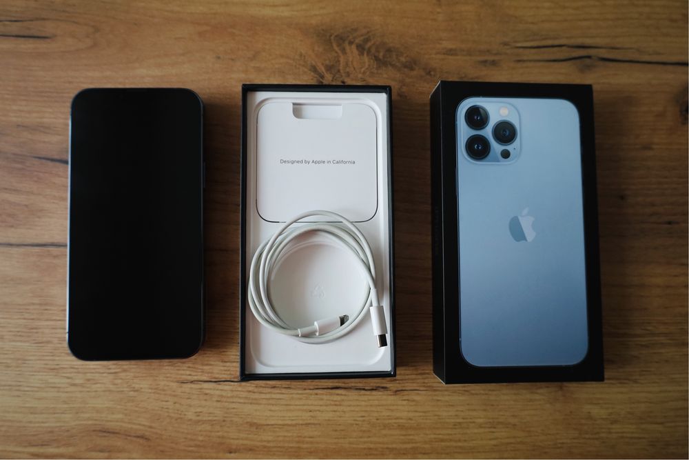 Iphone 13 Pro Max 256GB niebieski stan idealny + gratisy