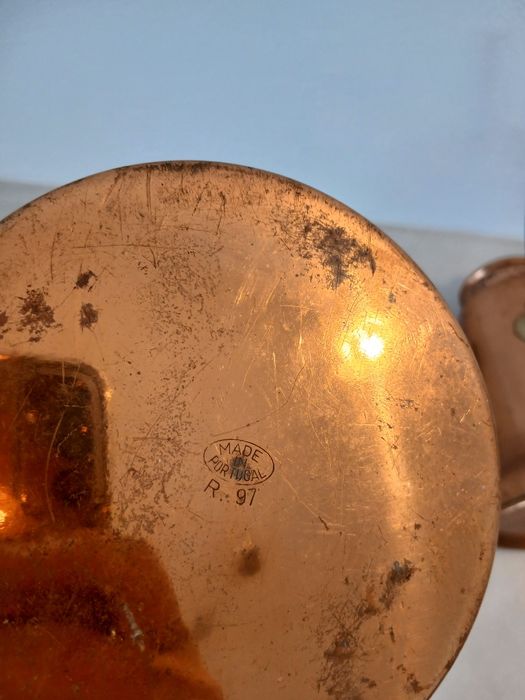 Cafeteira cobre vintage