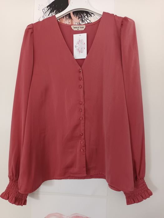 Bluzka damska peace n'love nowa vintage retro style hit viral new