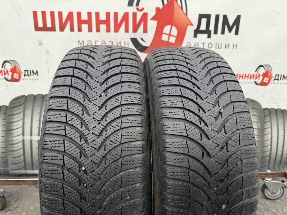 Шини 205/60 R16 пара Michelin 2022p зима 6,3мм