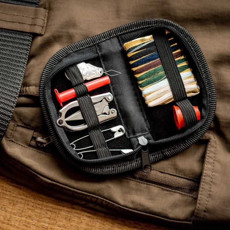 Швейний набір MIL-TEC Sewing Kit Olive в футлярі
