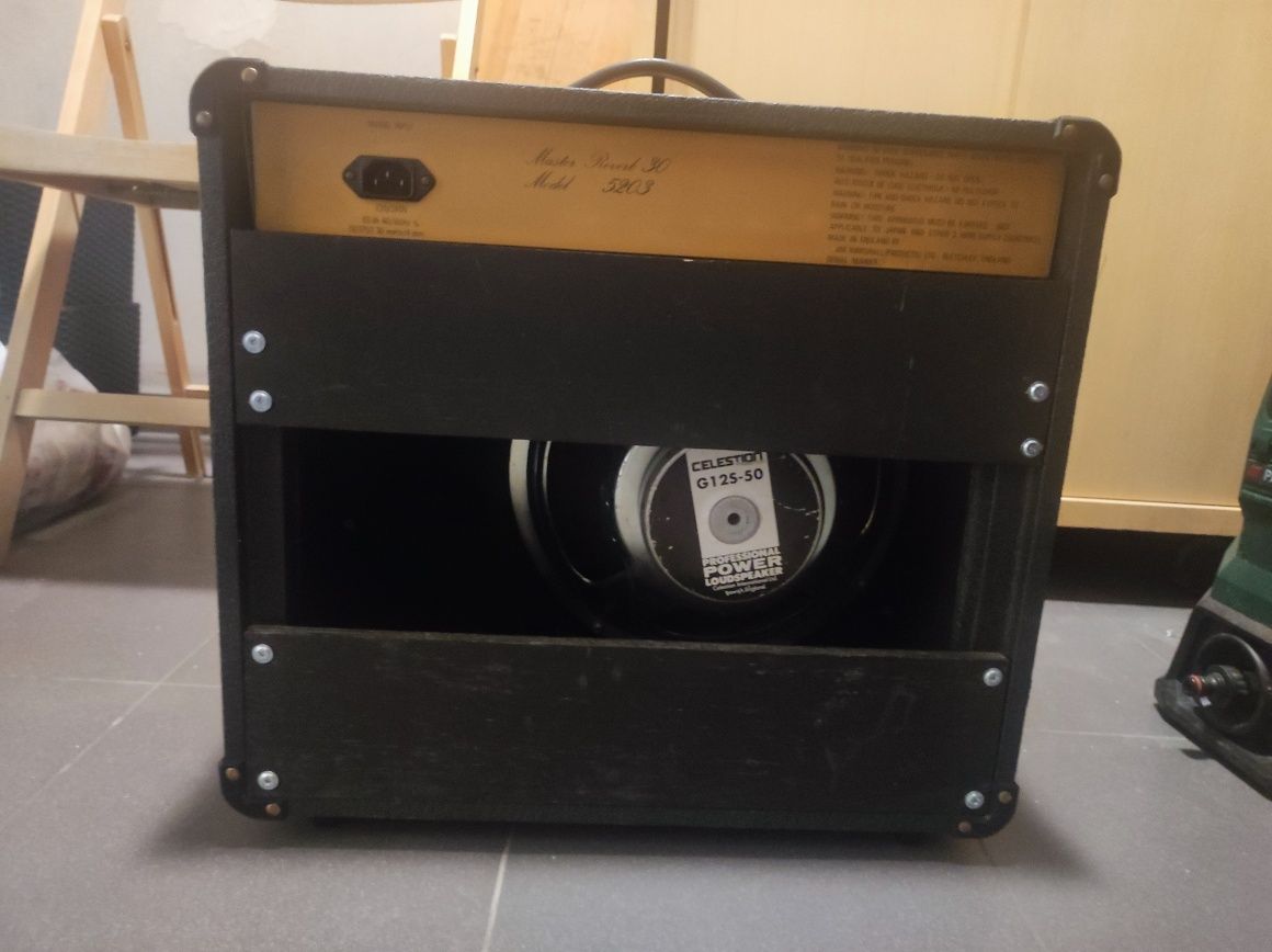 Marshall master reverb 30 lead mosfet England celestion 12 cali