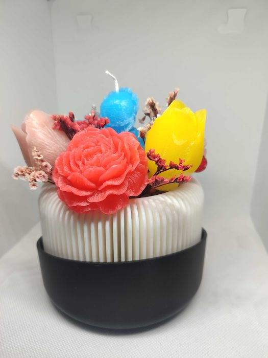 Vela decorativo Anjo das Flores