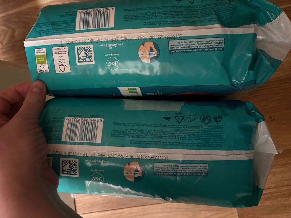 Новые памперсы Pampers 8 9 Little ones 8 нові підгузки трусики