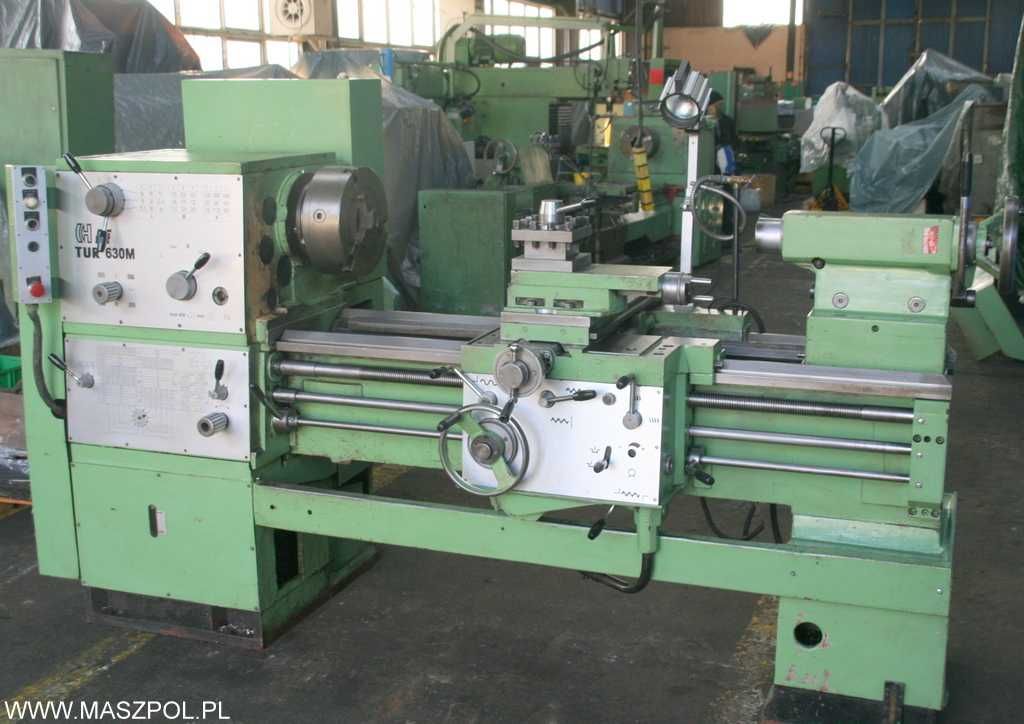 Tokarka TUR 630 M x 1000 FAT SUPER STAN - FILM !!!