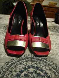 Sapatos de Salto - Pedro Martins (Vermelhos; Tamanho 36)