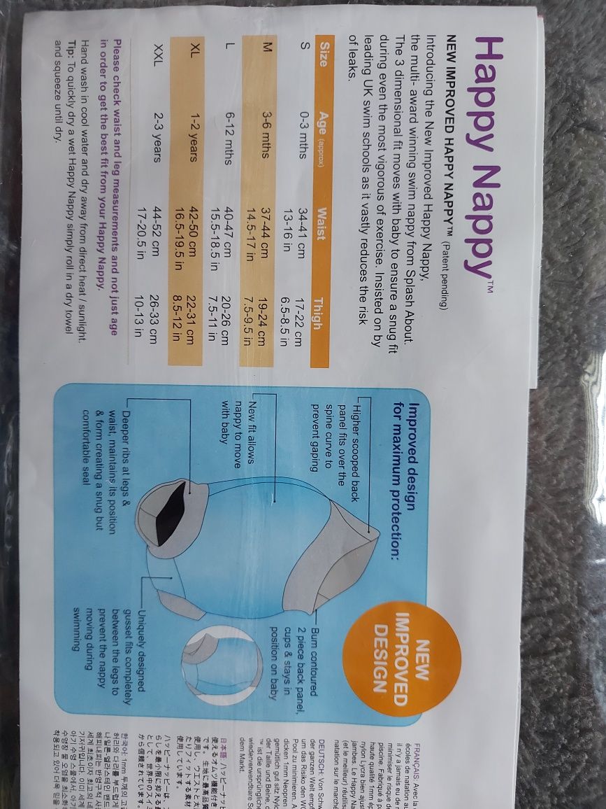 Neoprenowa pieluszka Splash About  Happy Nappy