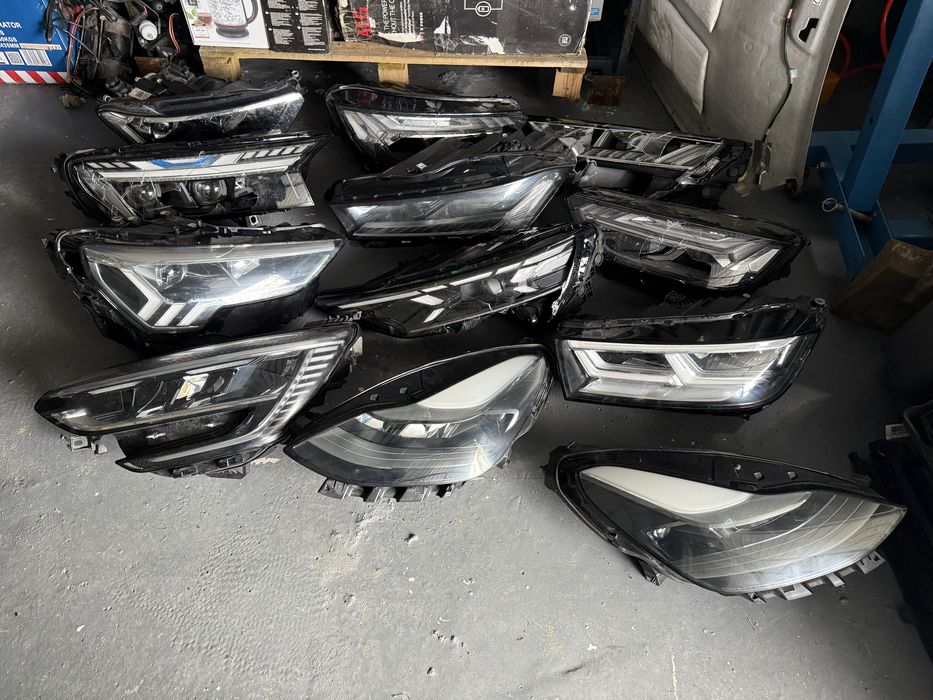 Lampa lampy Audi VW Skoda mix uszkodzone hurt 12 sztuk