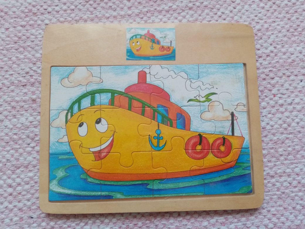 Puzzle em madeira