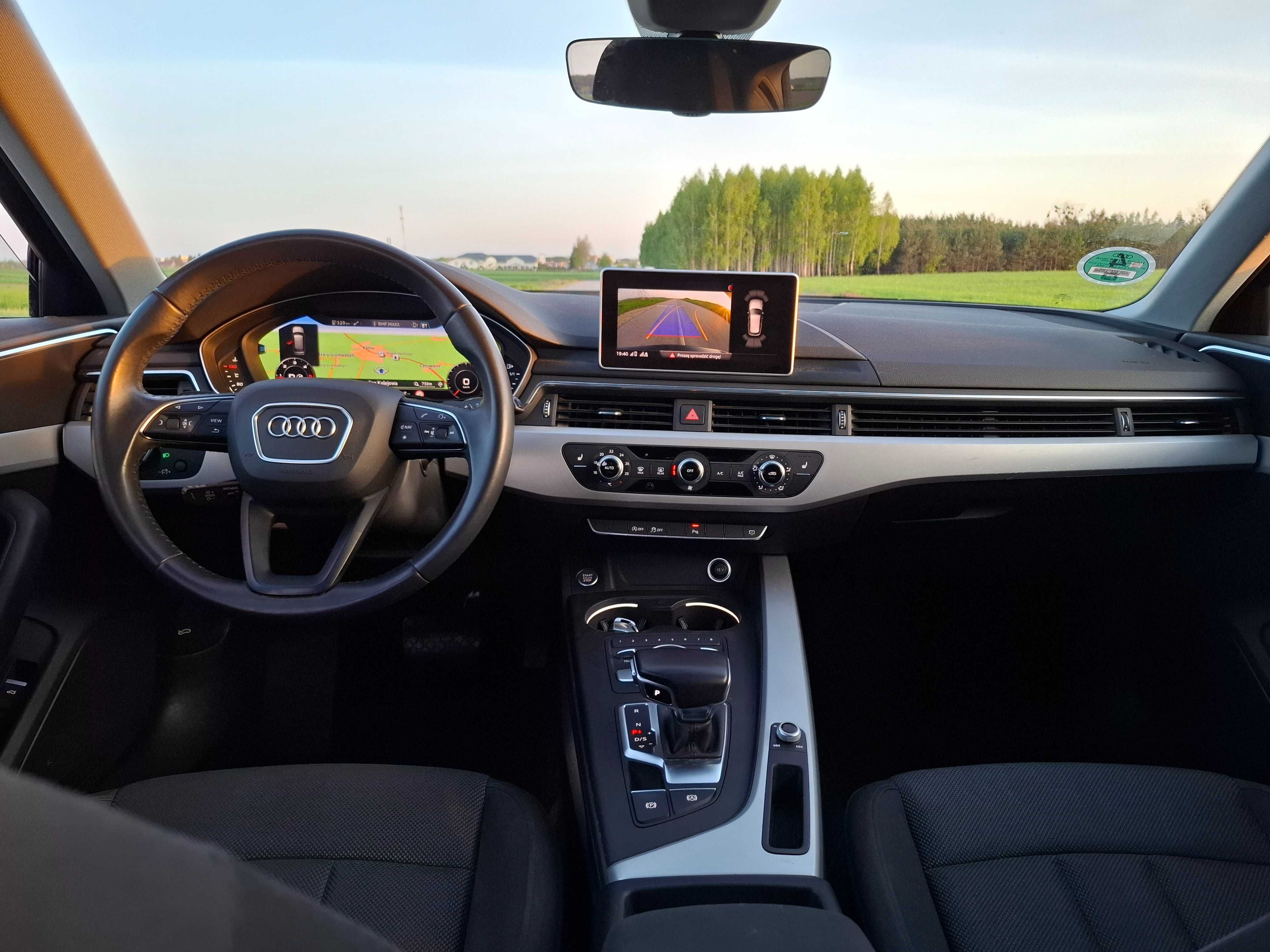 Audi A4 B9 2019r led automat virtual masaże