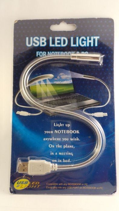 Lampka led usb kokor metalic