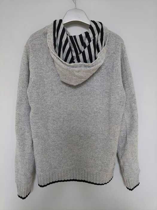 Sweter rozsuwany dwustronny Bluza z kapturem Rozmiar M