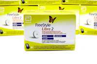 2 x Sensor – FREESTYLE LIBRE 2 + Aplikator + Plaster + Gazik