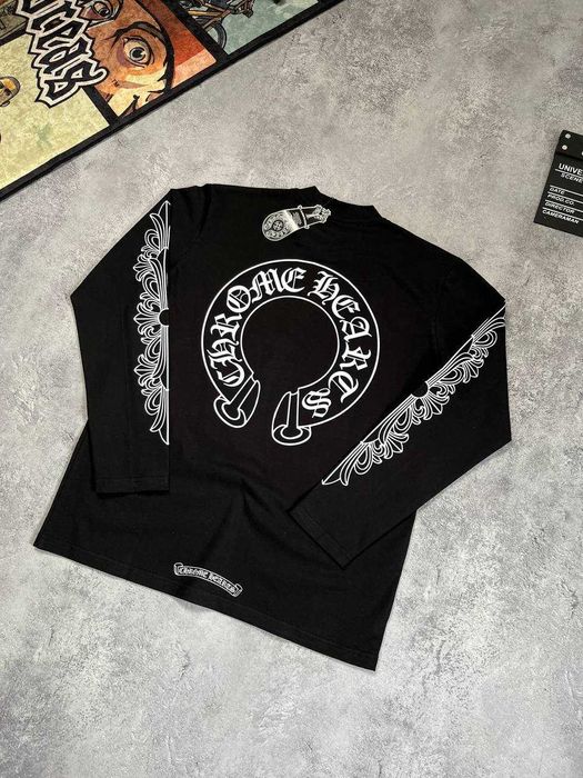 Лонг слив chrome hearts