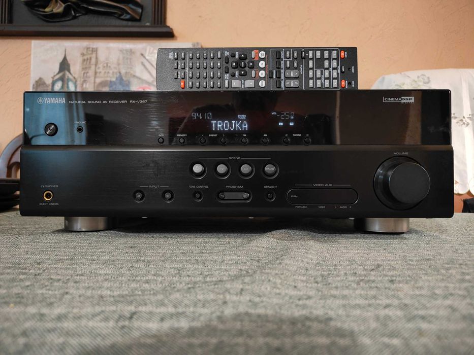 YAMAHA 100% Sprawny Amplituner A/V RX-V367 5.1 DOLBY Digital DTS HDMI
