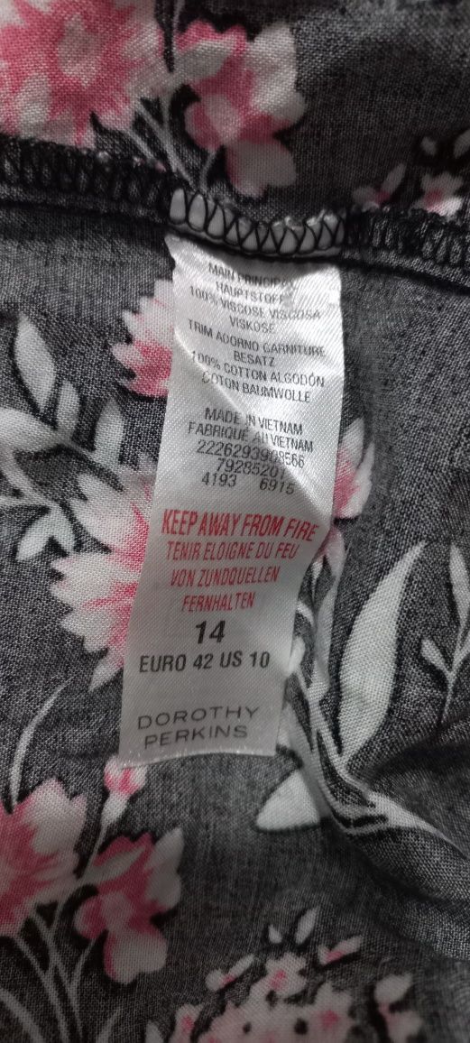 Damska bluzka w kwiaty Dorothy Perkins L XL