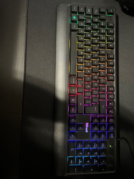 Teclado de cores