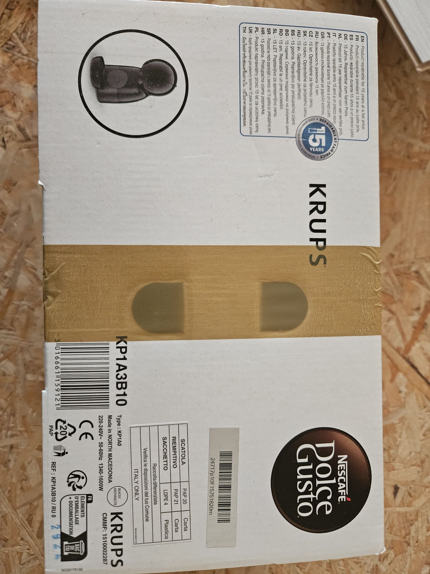 Ekspres do kawy na kapsułki nowy Nescafe Dolce Gusto