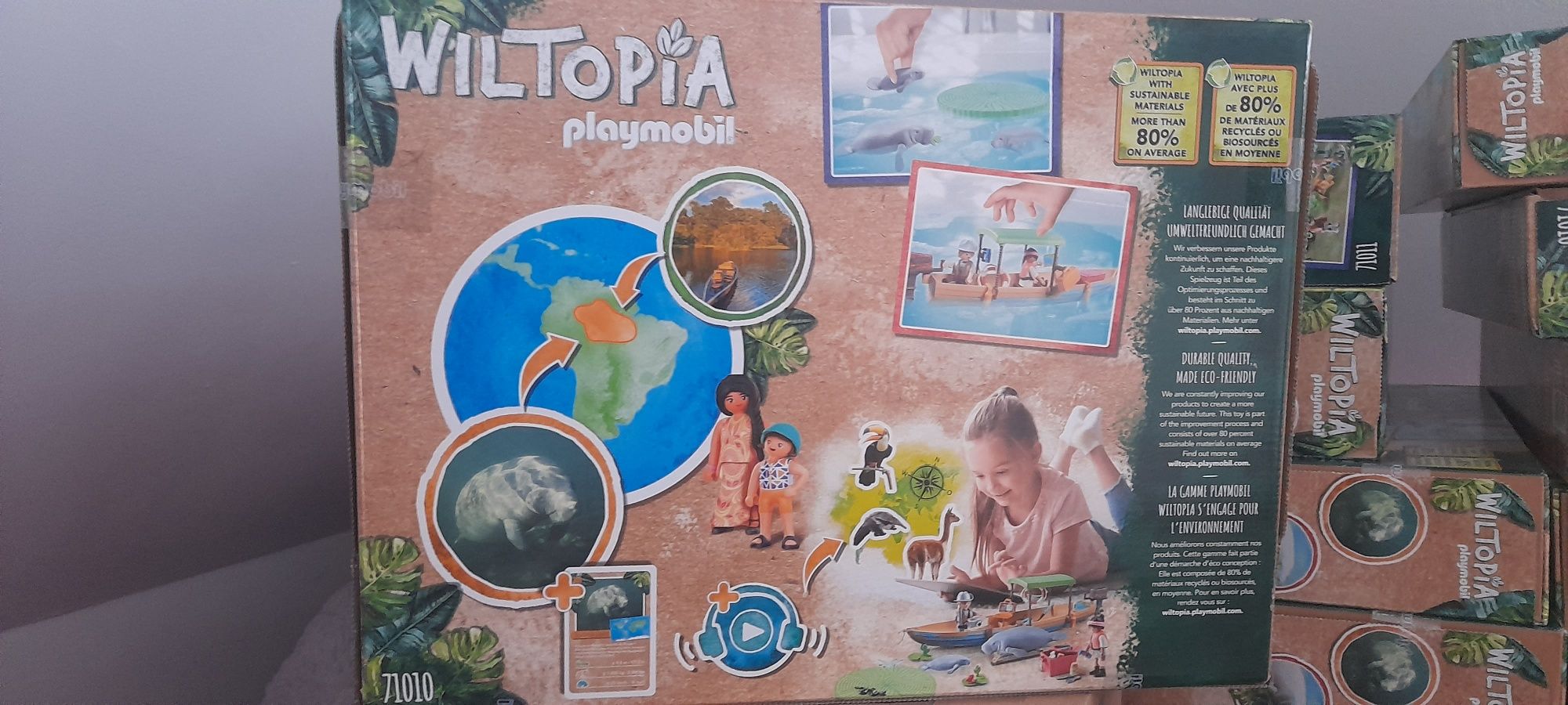 Playmobil Wiltopia Wycieczka do Manatów+Figurka PlaymoFriends