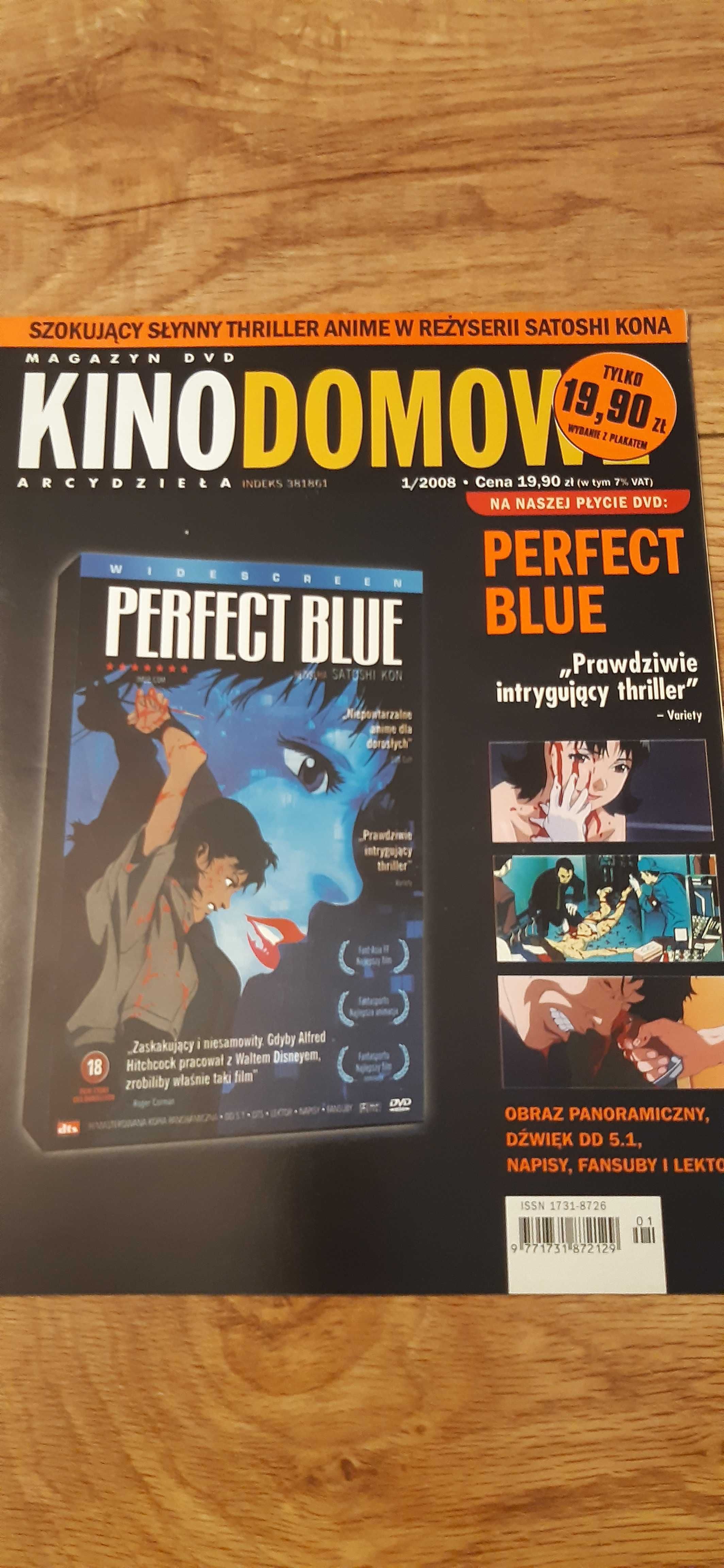 plakat z filmu bajki perfect blue anime