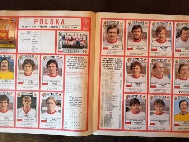 Album Mistrzostwa Świata Piłka Nożna Hiszpania 82