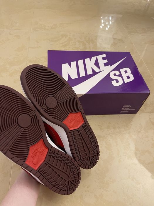 Новые оригинальные кроссовки Nike SB Dunk Low Cherry