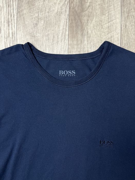 Футболка Hugo Boss размер М оригинал мужская синяя хлопок хуго босс