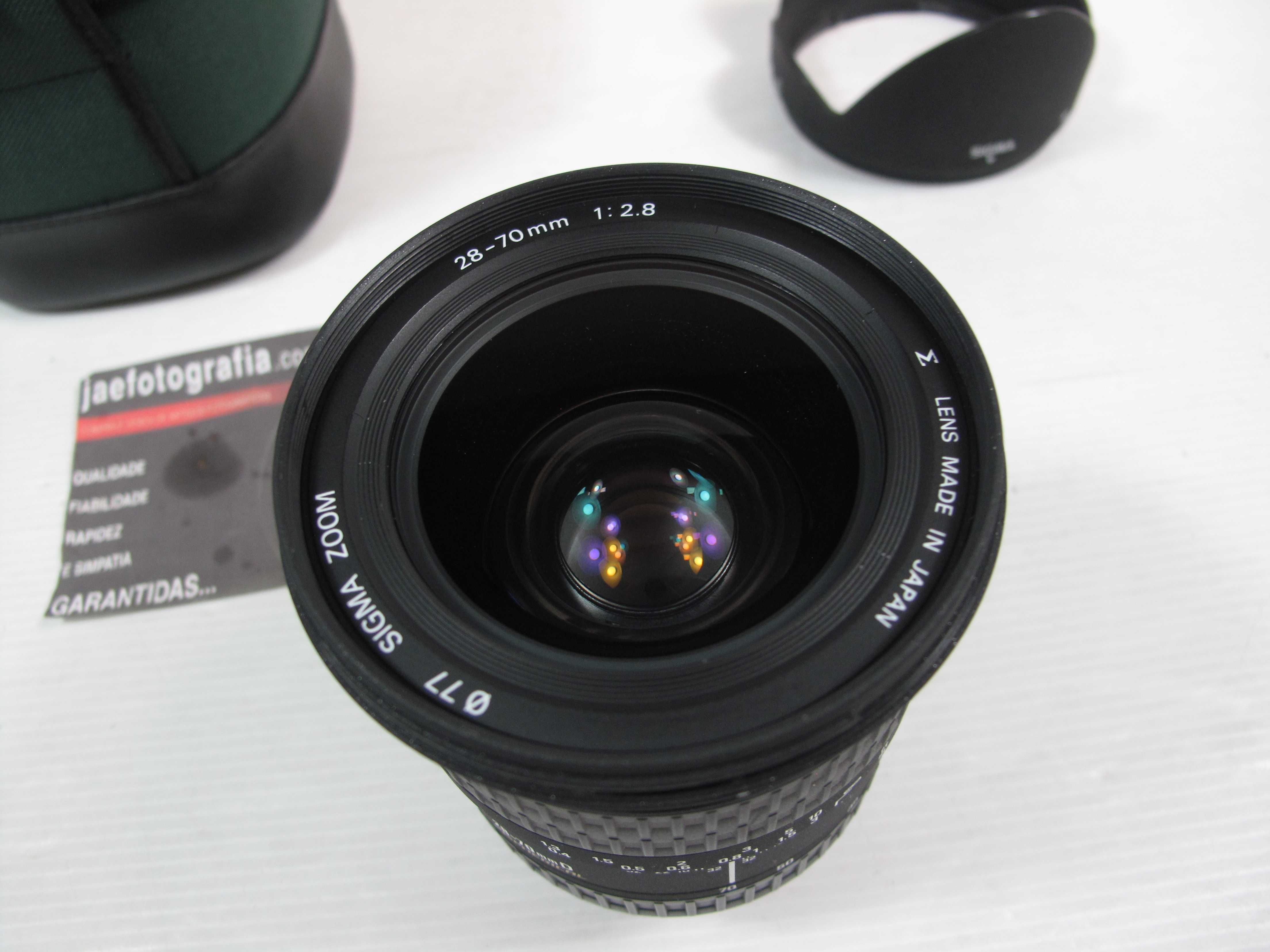 Sigma 28-70mm 2.8D  na Bolsa para Nikon - Estado conforme fotos