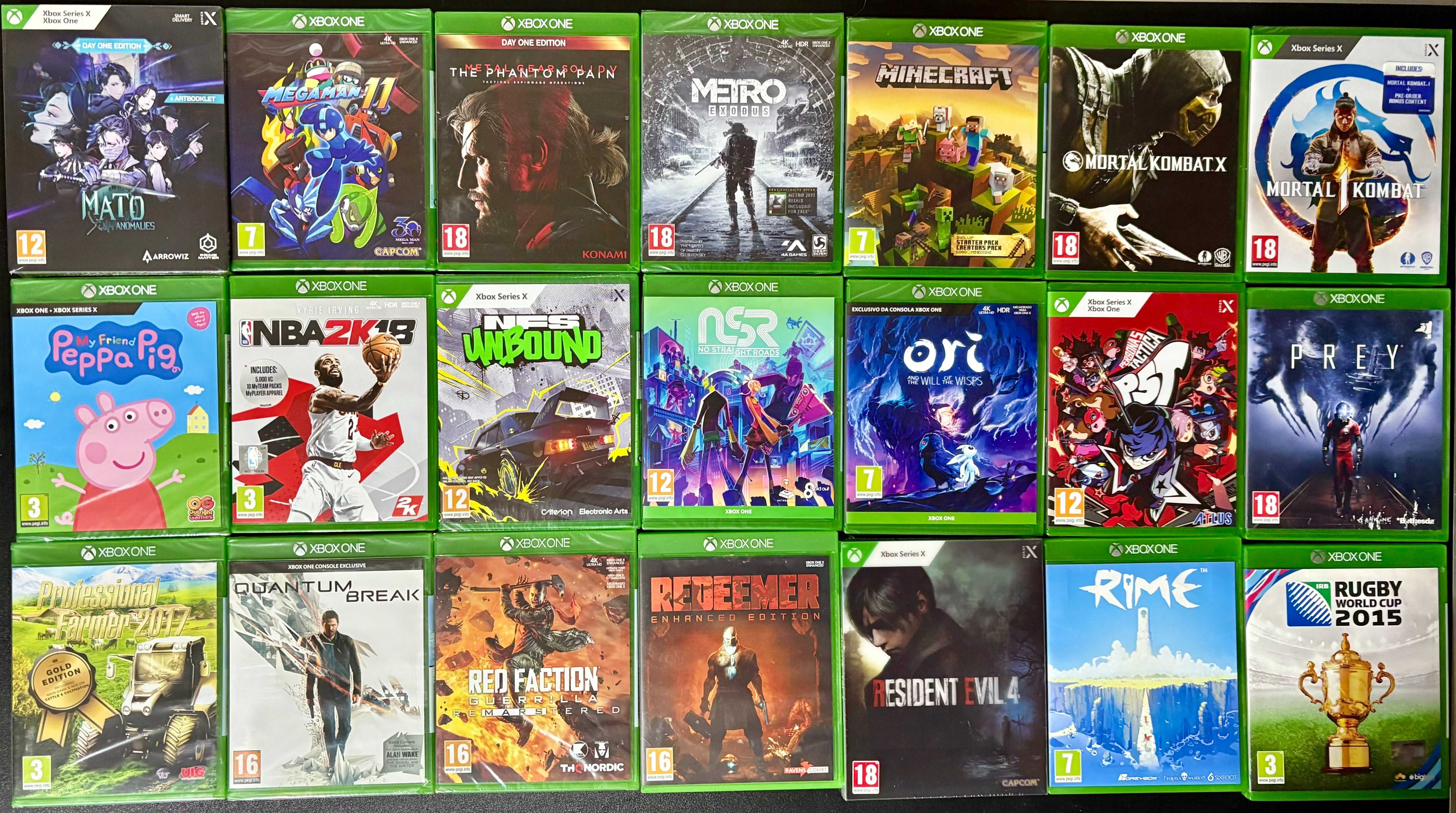 JOGOS XBOX ONE/ SERIES X || Portes Grátis || (venda à unidade)