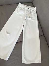 Джинси Zara білі. 10р/140 см