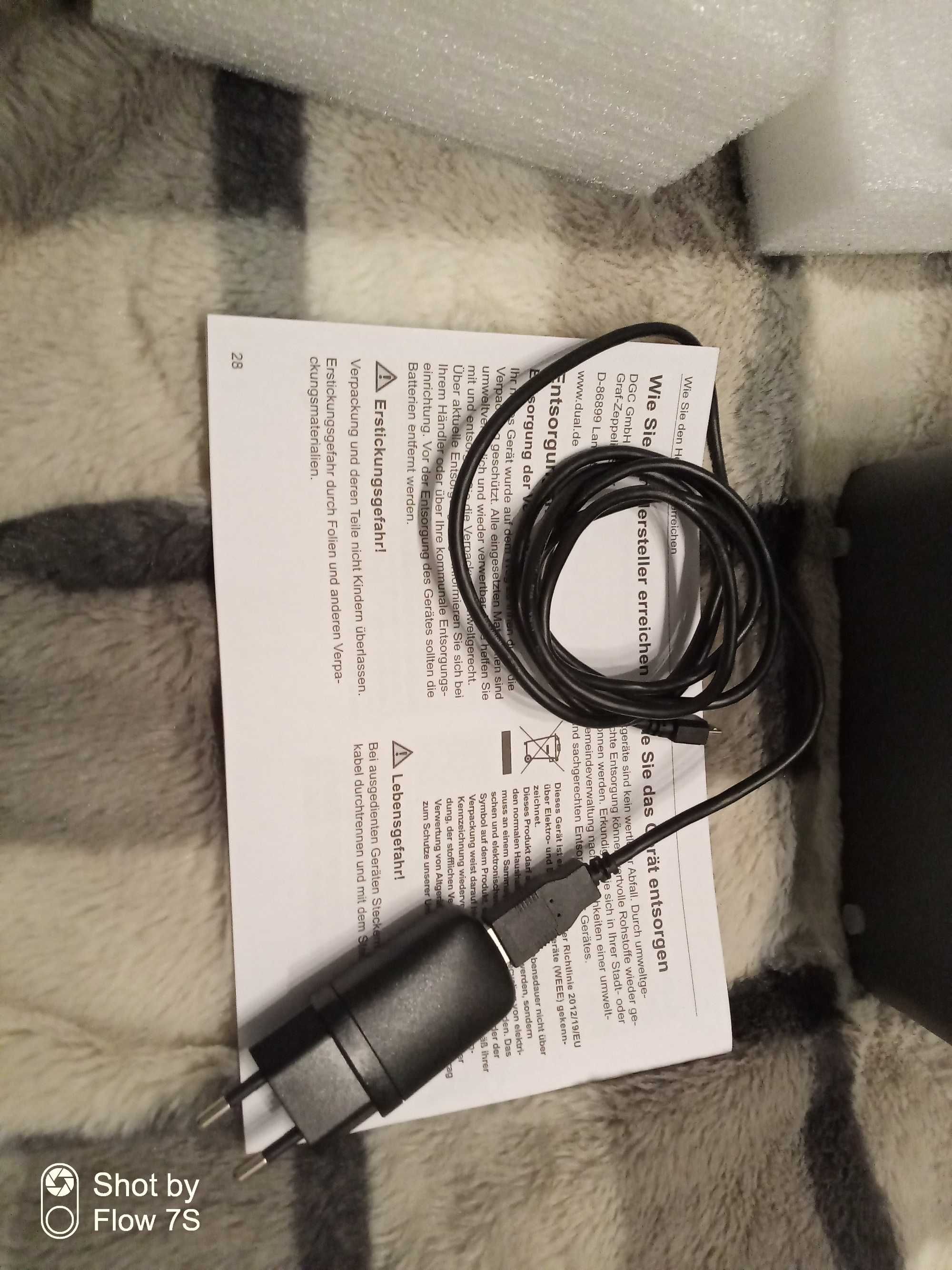 Radio Dual DAB szare