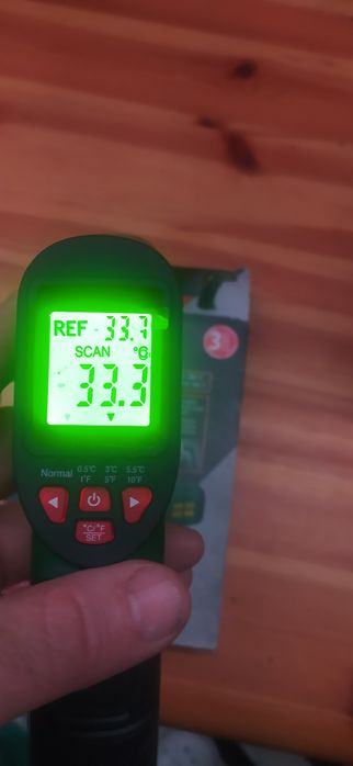 Пірометр термометр лазерний Parkside оригінал з Німеччини