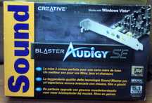 Karta Muztczna PC Sound Blaster Audigy SE 24bit