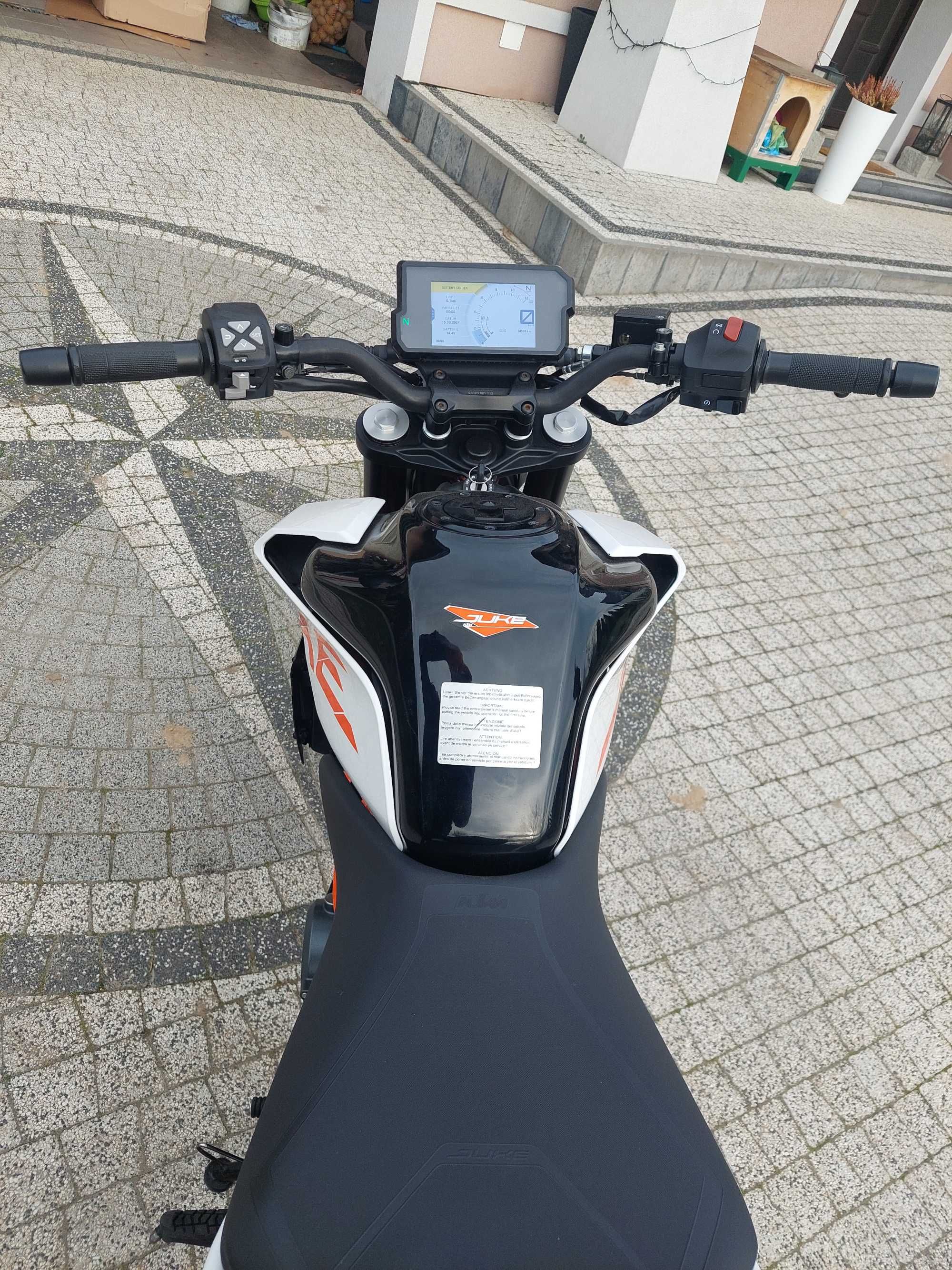 Ktm duke 390 zarejstrowany