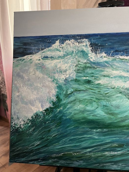 Obraz olejny Rajskie morze 60*80