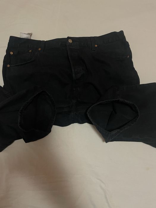 LEVIS 501  W40 L32 Пояс 51 Длина 109 см Черный Оригинал 100%