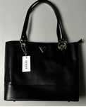 Сумка шопер Guess в чорному кольорі
