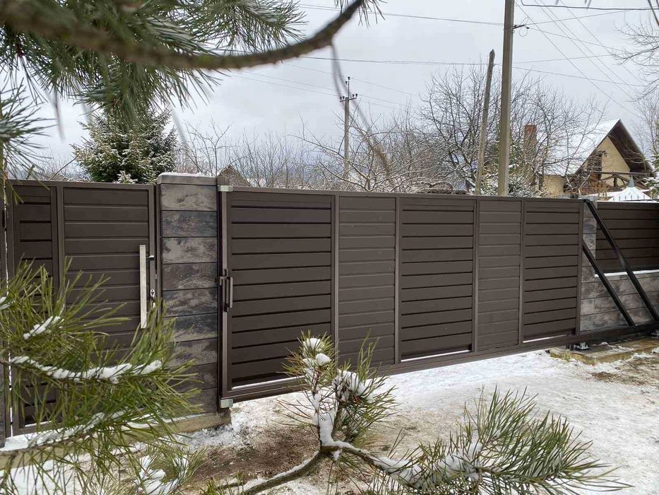 Виготовлення воріт / Монтаж АВТОМАТИКИ Металеві Ковані брами ПІД КЛЮЧ