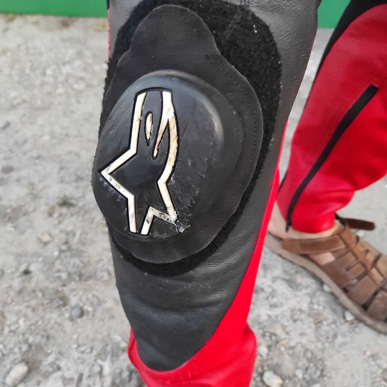 Мотокомбінезон мотокомбинезон комбез нат.шкіра Alpinestars monza2 р-54
