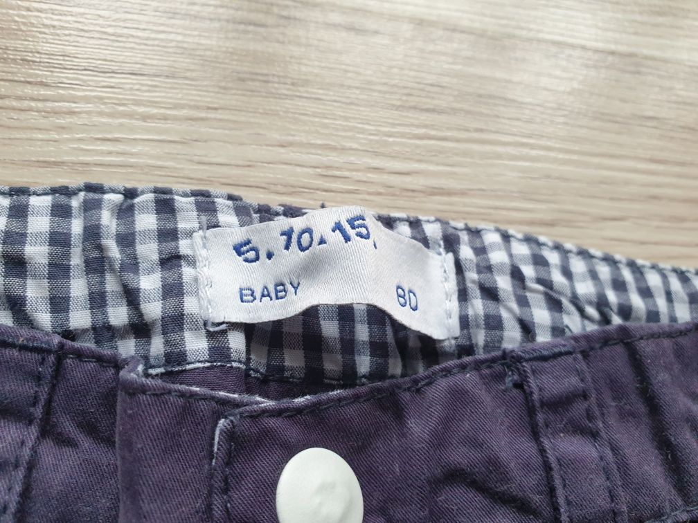 Elegancki zestaw koszula coccodrillo + spodnie 80 święta